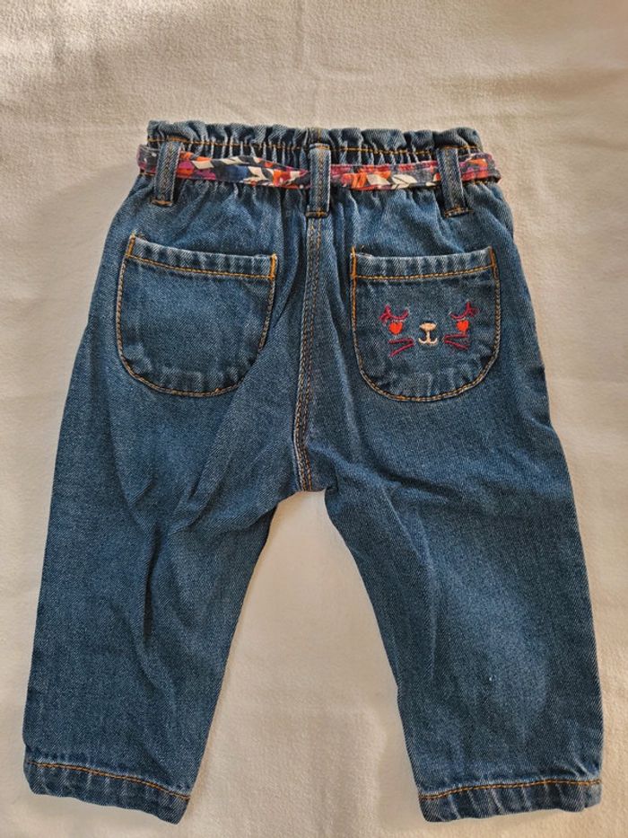 Jeans "DPAM" 12mois - photo numéro 3