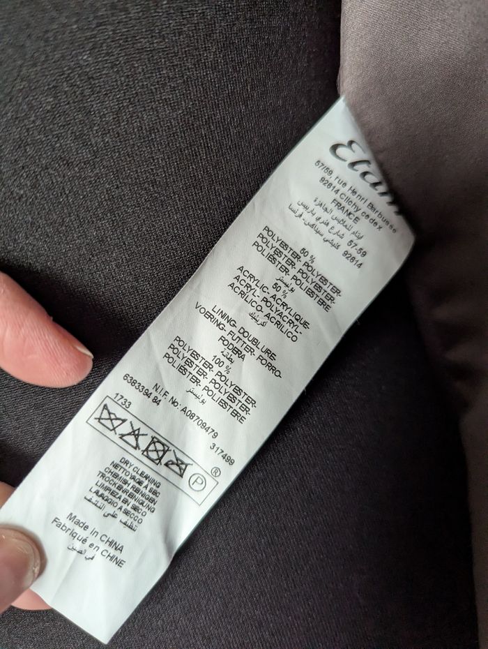 Manteau fausse fourrure etam - photo numéro 6