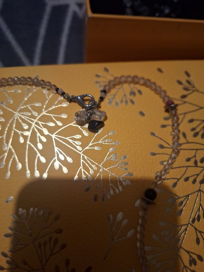 Collier sautoir en pierres naturelles - photo numéro 3