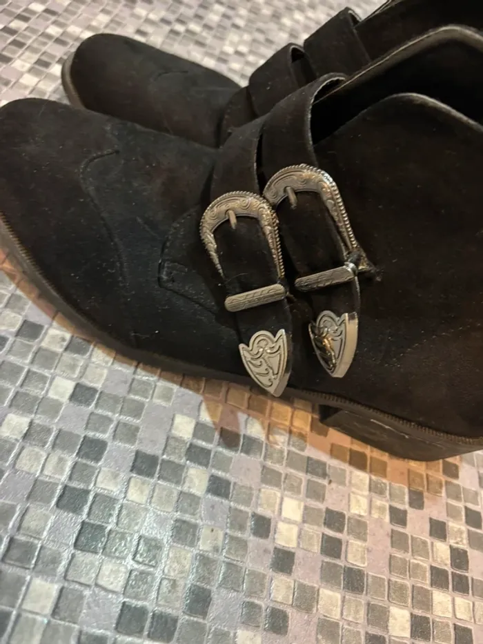 Bottine noir taille 40 La bottine souriante en très bon état - photo numéro 7