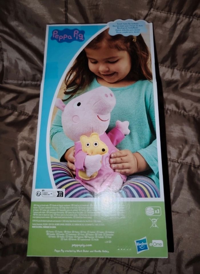 Peluche Peppa pig berceuse - photo numéro 3