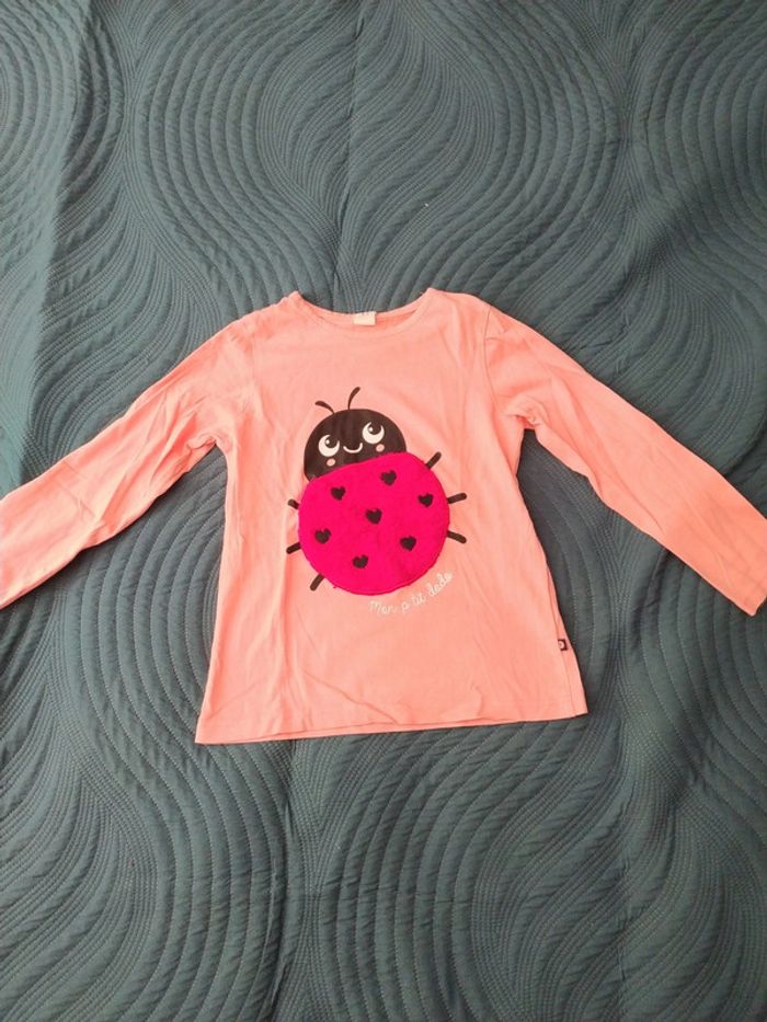 Donne pyjamas drogue et corail 6 ans - photo numéro 2