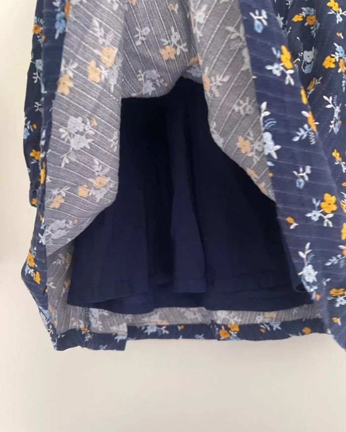Robe bleu marine fleurie 36 mois - Sergent Major - photo numéro 3