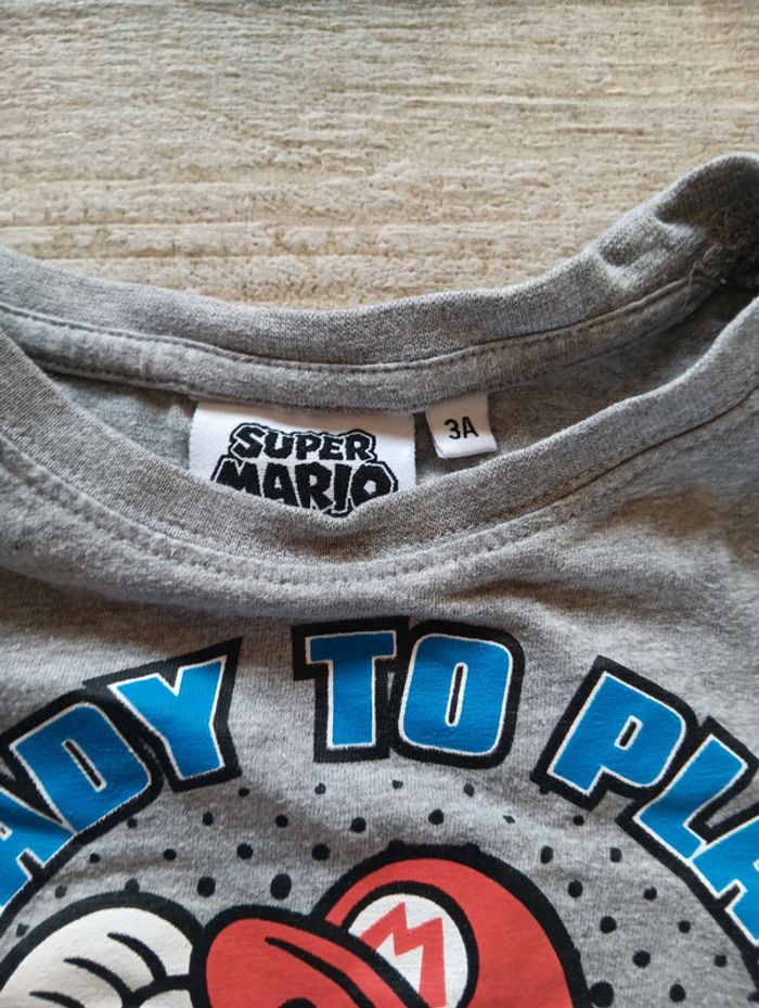 Tee-shirt super mario - photo numéro 3