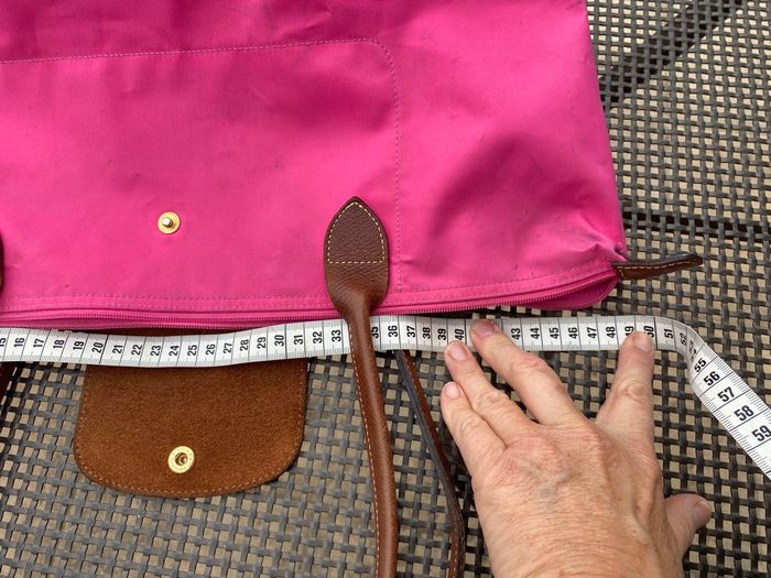 Grand sac Longchamp rose - photo numéro 10