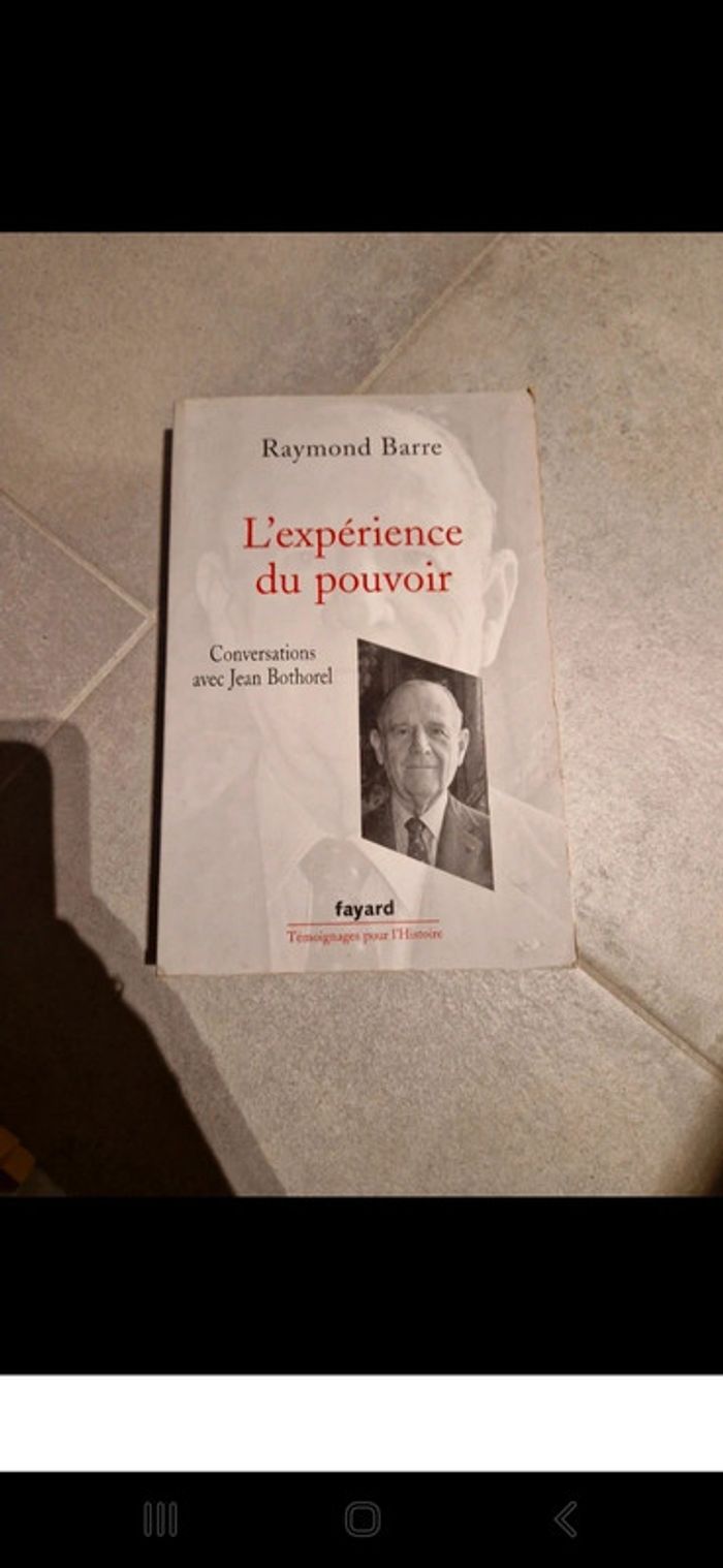 Livre l'expérience du pouvoir - photo numéro 1