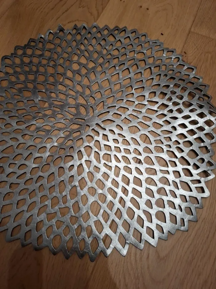 Centre de table gris métallisé - Neuf - maisons du monde - photo numéro 2