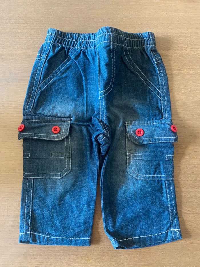 Pantalon effet jeans