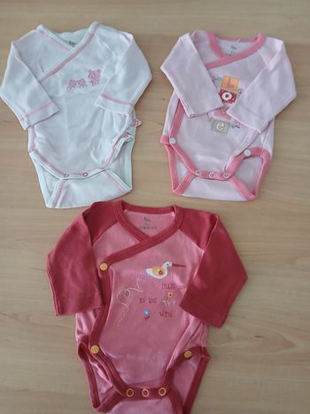Lot 3 bodies bébé fille 👧 
