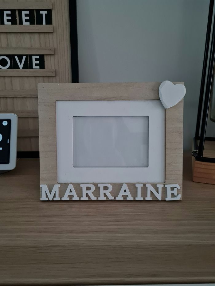 Cadre photo Marraine