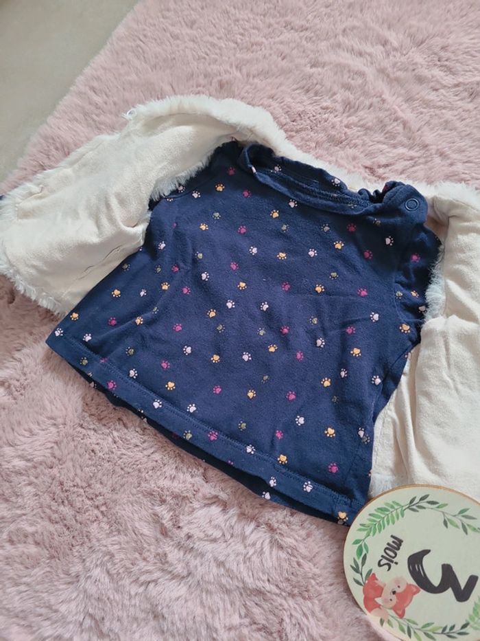 Ensemble T-shirt et gilet - photo numéro 3