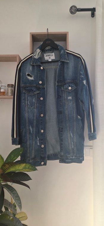 Veste en jean femme taille S oversize