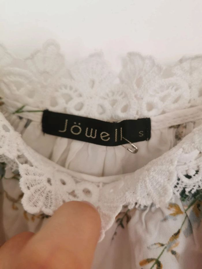 Top blanc à fleurs Jöwell - photo numéro 3