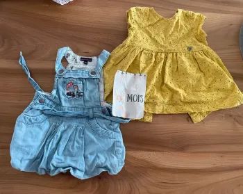 Lot été filles 3 mois