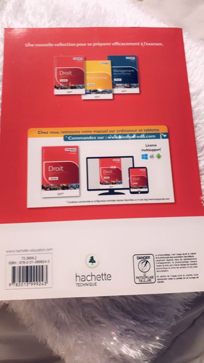 Manuel de droit bts CG - photo numéro 2