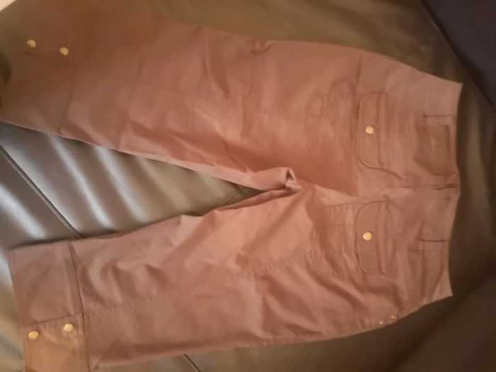 Pantacourt marron - photo numéro 2