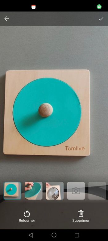 Puzzle rond