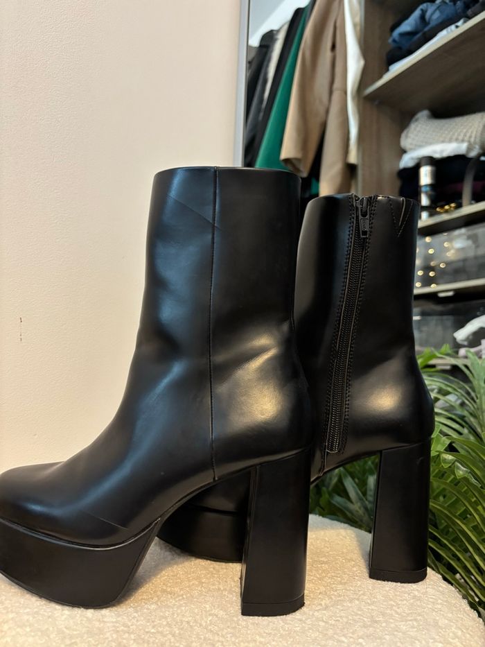 Bottines noires h&m - photo numéro 3