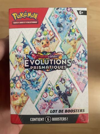 Pokémon Bundle EV8.5 Evolutions Prismatiques FR Neuf