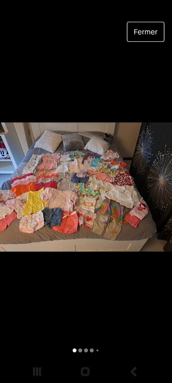 Lot fille été 6 mois