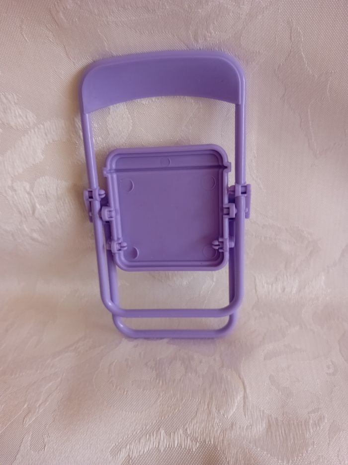 Faby27800 Chaise pliable support pour poser le Téléphone ou autres - Couleur violette - photo numéro 2