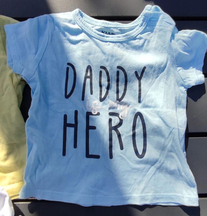 Lot tee shirt bébé garçon - photo numéro 3