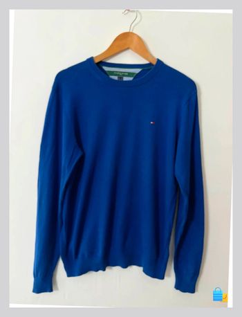 Pull Tommy Hilfiger Golf – Taille M – Bleu marine – Homme