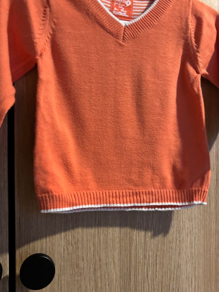 Pull orange - photo numéro 2