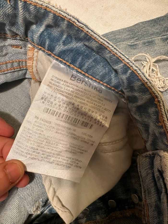 👖 Pantalon “Girlfriend” troué – Bershka – Taille 36 🩵 - photo numéro 14