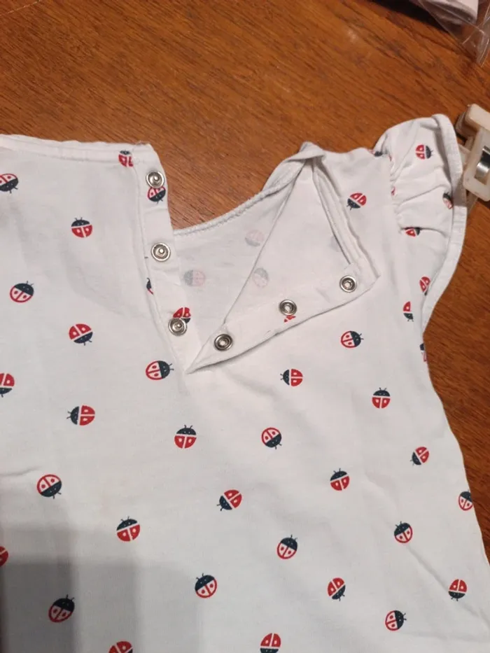 T-shirt coccinelles Obaïbi 3A - photo numéro 6