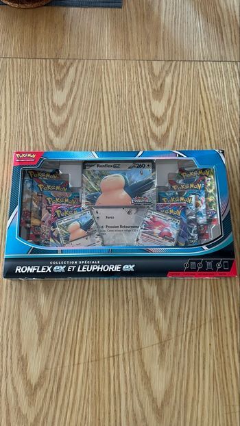 Coffret Pokémon : Ronflex EX et Leuphorie Ex