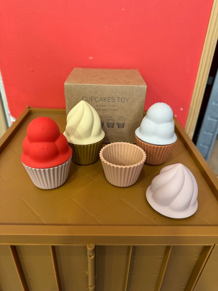 Jouets cupcakes en silicone Liewood