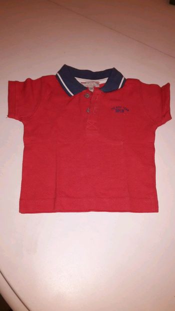 Polo manches courtes 6 mois
