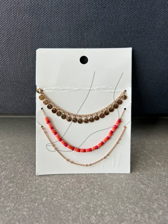 Lot bracelets de cheville H&M