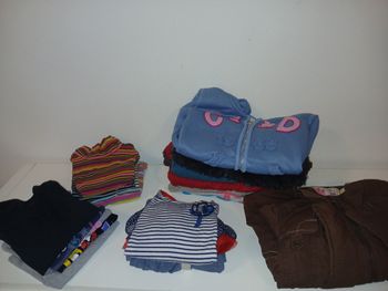 Lot vêtement fille 4 ans hiver