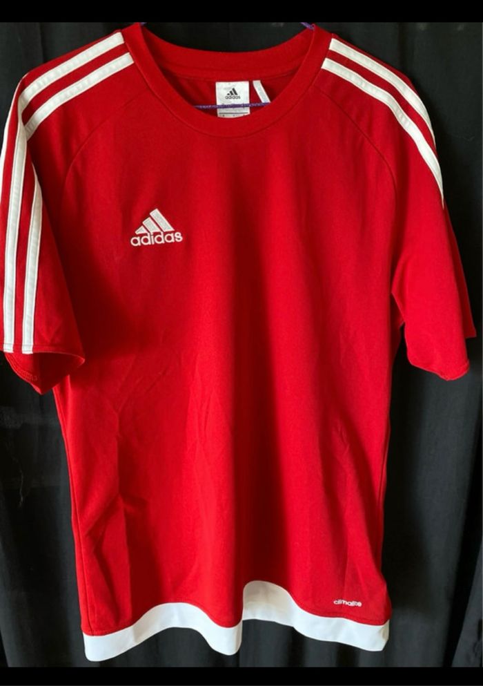 T shirt Adidas Rouge