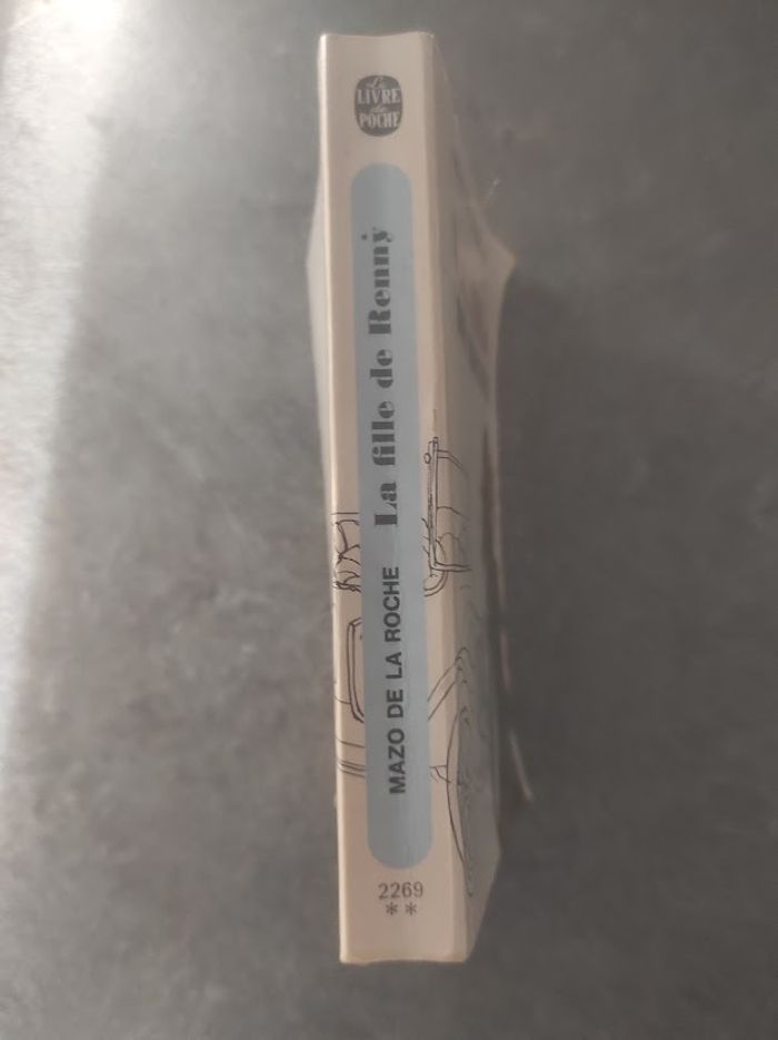 La fille de Renny Mazo de La Roche - Livre de Poche 1972 - photo numéro 2
