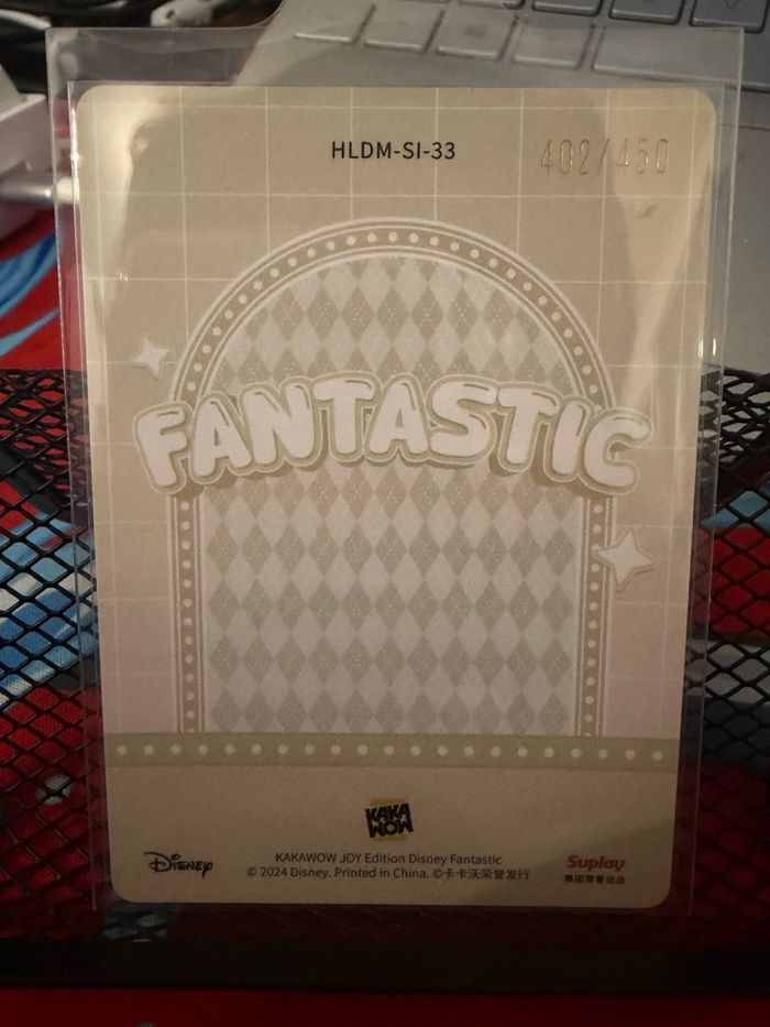 Carte Numérotée Cheerfulness Chip ´n Dale USR - photo numéro 2