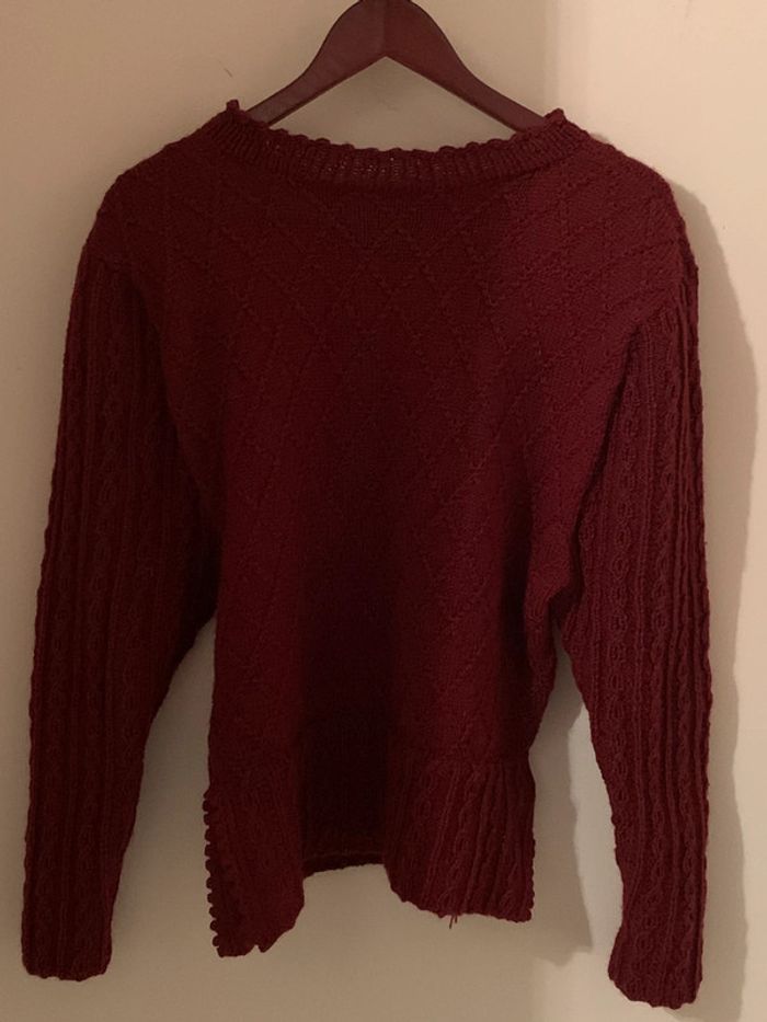 Magnifique pull fait main