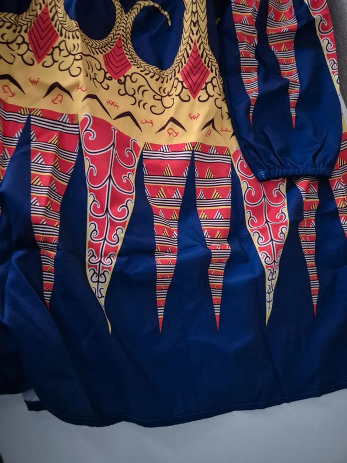 Robe africaine avec son bandeau - photo numéro 2