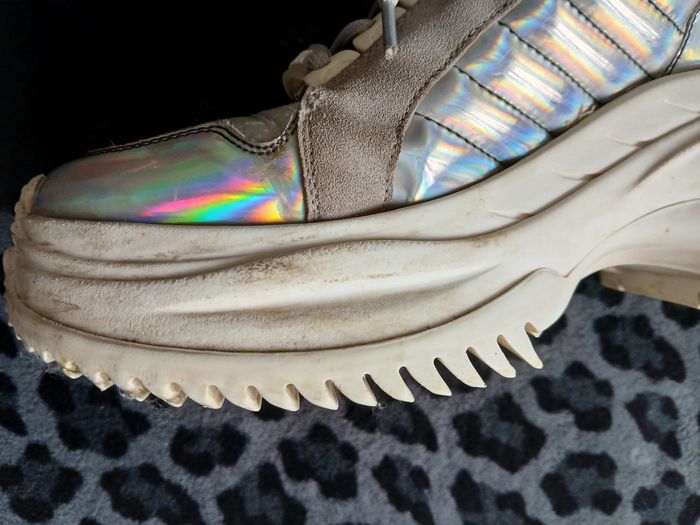 Sneakers compensées Bronx irisées - photo numéro 10