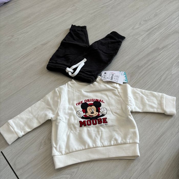 Ensemble Mickey Kiabi 3mois Neuf