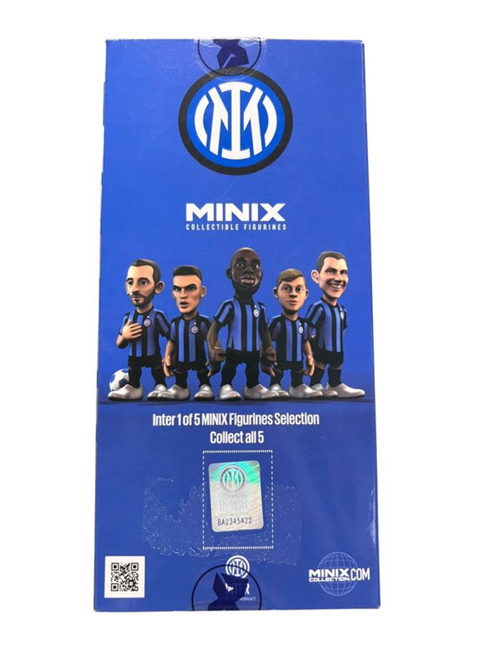 Figurine Minix Collectible Inter Milan Lukaku Football Stars 123 neuf - photo numéro 2