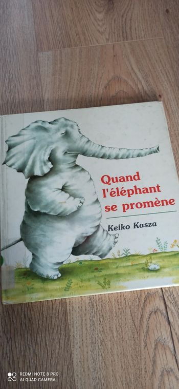 Livre quand l elephant se promene