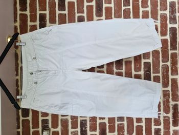 Pantacourt blanc - Canda - Taille 42