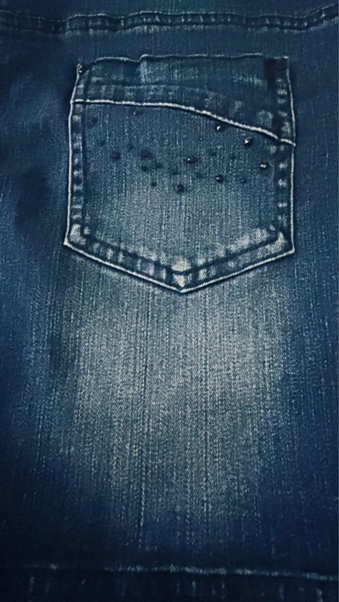 Jupe jeans maternité - photo numéro 3