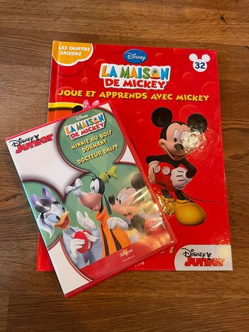 Livre Disney Junior La maison de Mickey Numero 32 avec le DVD Numéro 32