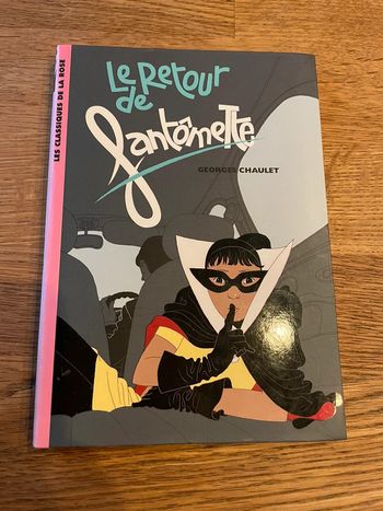 Livre La bibliothèque Rose Le retour de Fantomette