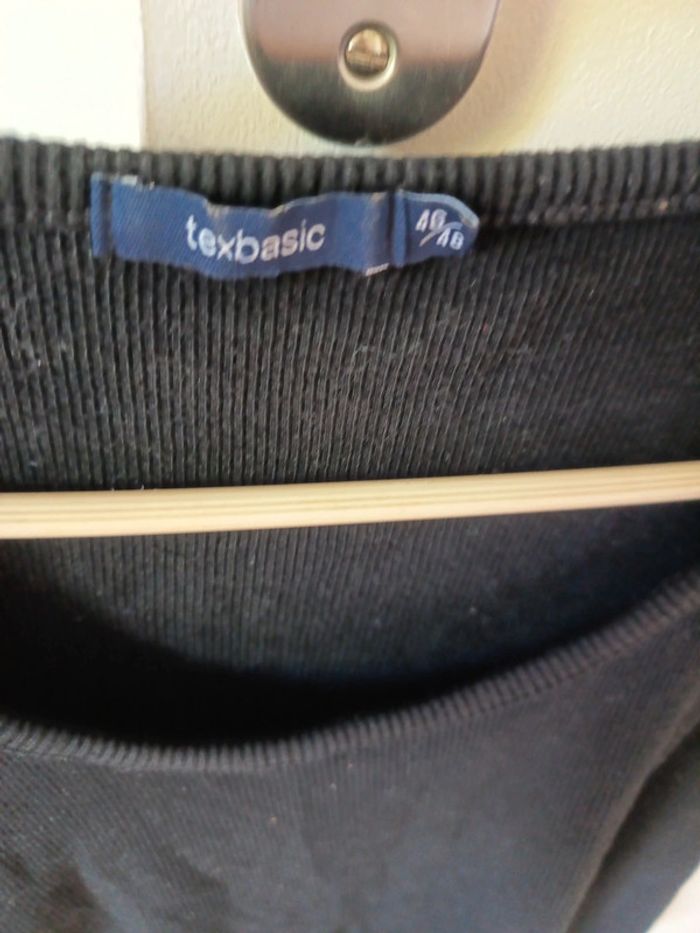 Débardeur noir Tex taille 46 - photo numéro 2