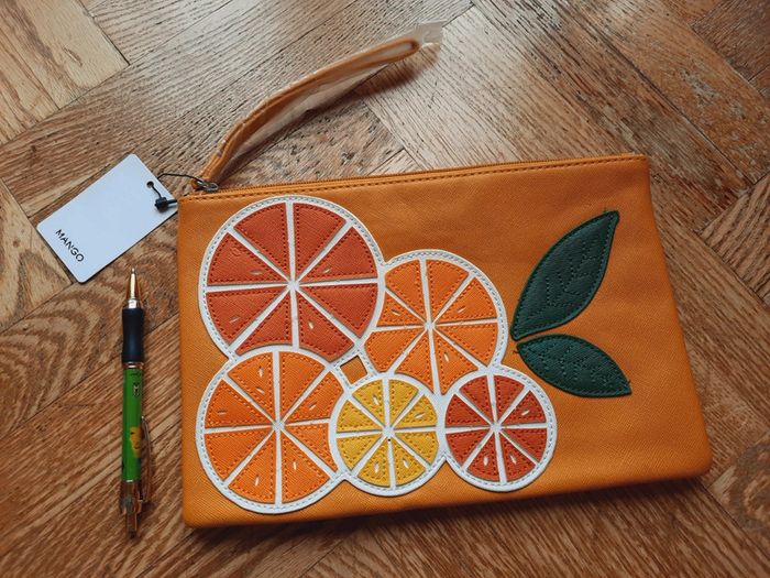 Pochette Mango agrumes neuve - photo numéro 2